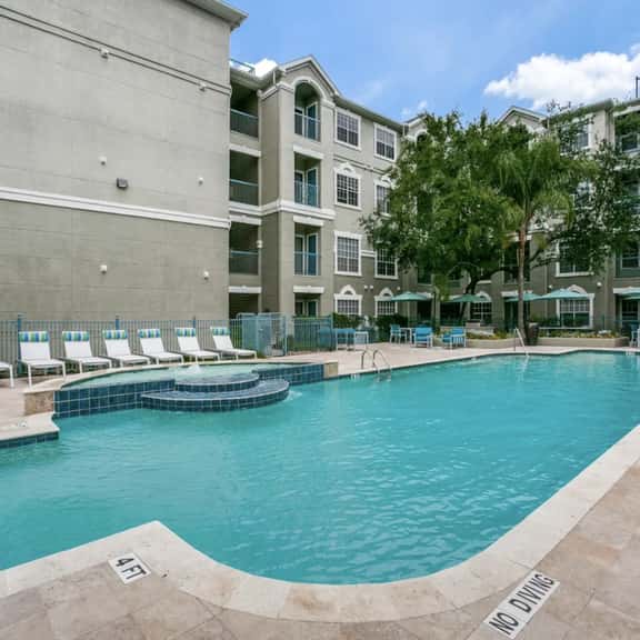 Pool View 3 Bedroom / 2 Bath Condo in Houston - Image 1