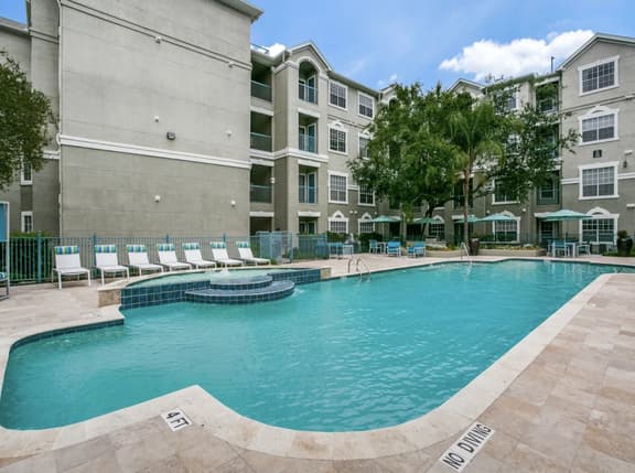 Pool View 3 Bedroom / 2 Bath Condo in Houston - Image 1